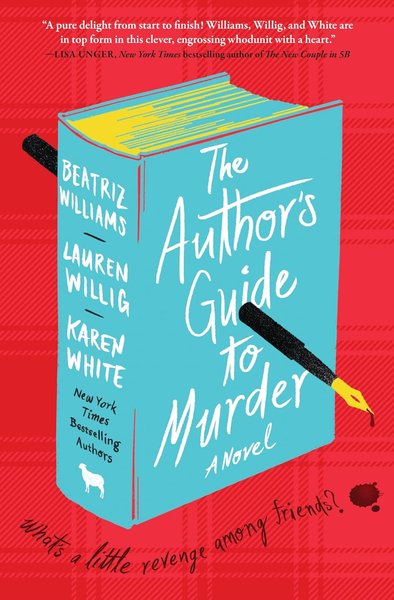 Book cover for "The Author's Guide to Murder" by Beatriz Williams