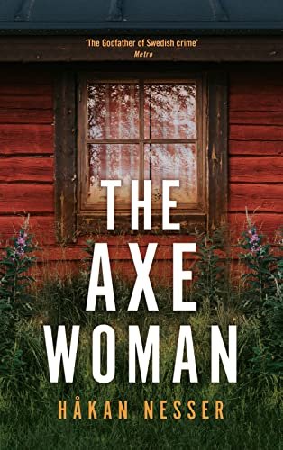 Book cover for "The Axe Woman" by Håkan Nesser