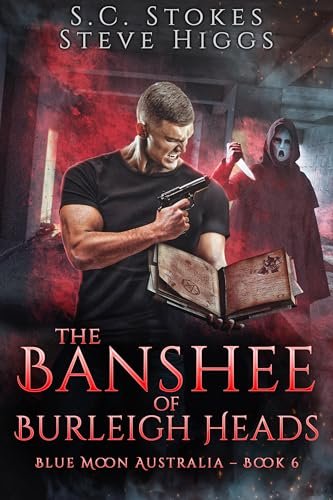 Book cover for "The Banshee of Burleigh Heads" by Steve Higgs