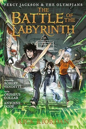 Book cover for "The Battle of the Labyrinth"