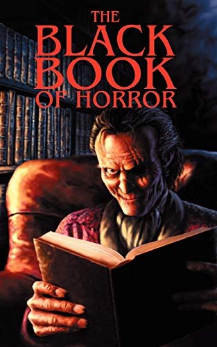 Book cover for "The Black Book of Horror" by Paul Finch