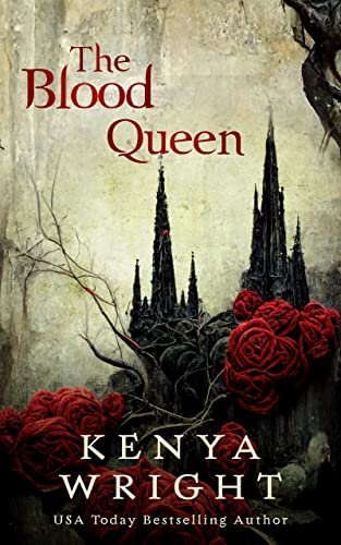Book cover for "The Blood Queen" by Kenya Wright