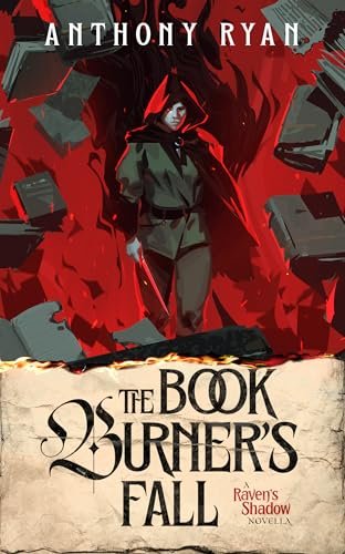 Book cover for "The Book Burner's Fall" by Anthony Ryan