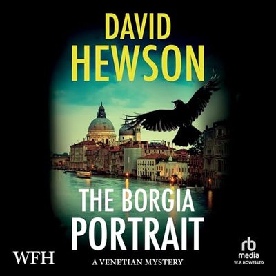 Book cover for "The Borgia Portrait" by David Hewson