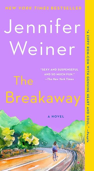 Book cover for "The Breakaway" by Jennifer Weiner