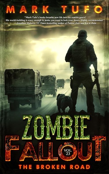 Book cover for "The Broken Road" by Mark Tufo