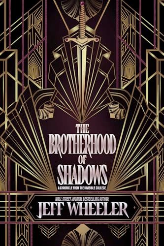 Book cover for "The Brotherhood of Shadows" by Jeff Wheeler