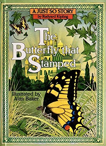 Book cover for "The Butterfly That Stamped" by Rudyard Kipling