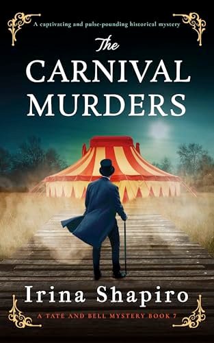 Book cover for "The Carnival Murders" by Irina Shapiro