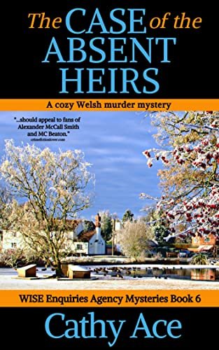 Book cover for "The Case of the Absent Heirs" by Cathy Ace