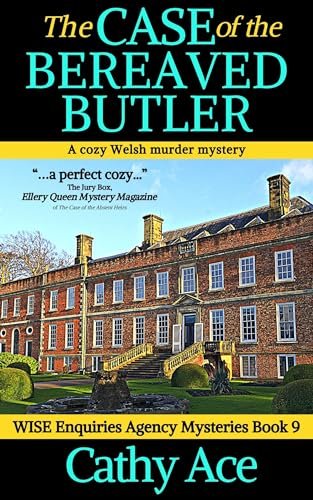 Book cover for "The Case of the Bereaved Butler" by Cathy Ace