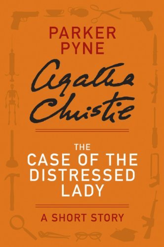 Book cover for "The Case of the Distressed Lady" by Agatha Christie