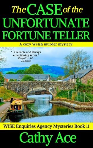 Book cover for "The Case of the Unfortunate Fortune Teller" by Cathy Ace