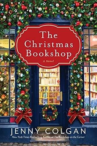 Book cover for "The Christmas Bookshop" by Jenny Colgan