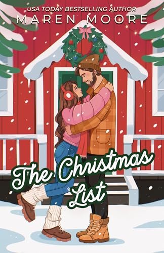 Book cover for "The Christmas List" by Maren Moore