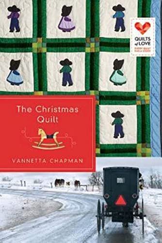 Book cover for "The Christmas Quilt" by Vannetta Chapman