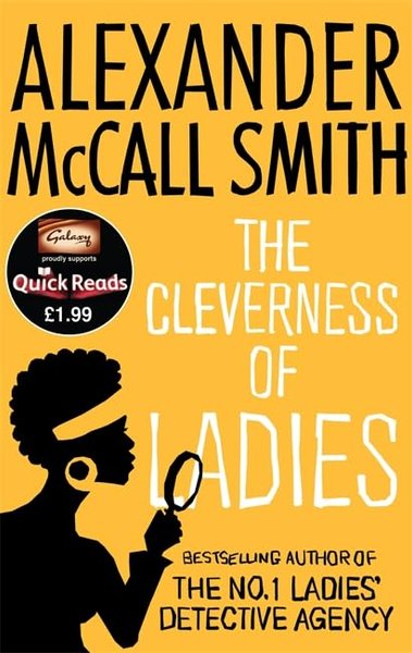 Book cover for "The Cleverness of Ladies" by Alexander McCall Smith