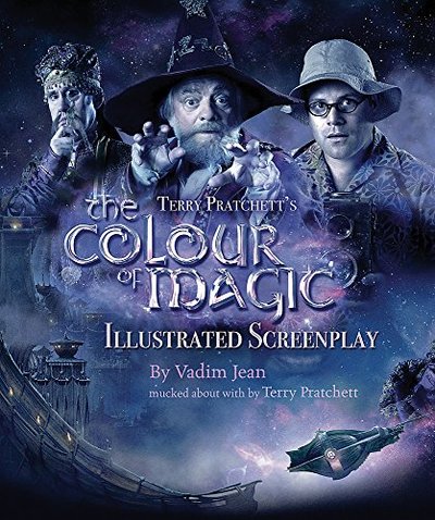 Book cover for "The Colour of Magic" by Terry Pratchett