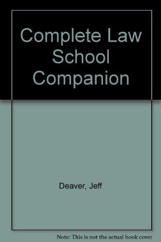 Book cover for "The Complete Law School Companion" by Jeffery Deaver
