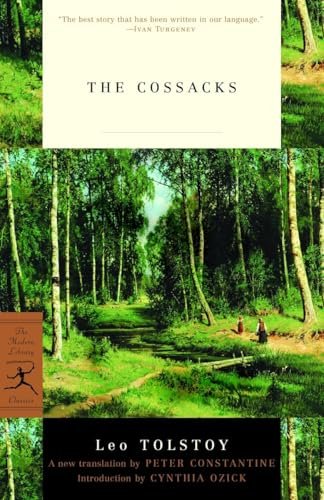 Book cover for "The Cossacks" by Leo Tolstoy