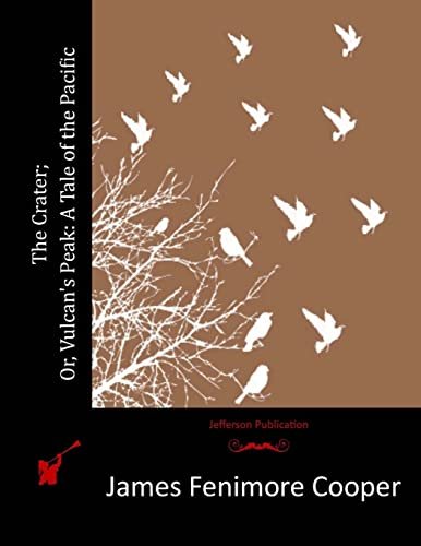 Book cover for "The Crater" by James Fenimore Cooper