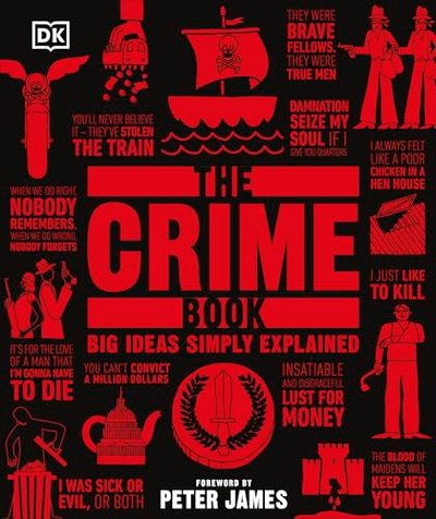 Book cover for "The Crime Book" by Peter James