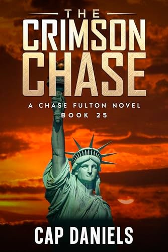 Book cover for "The Crimson Chase" by Cap Daniels