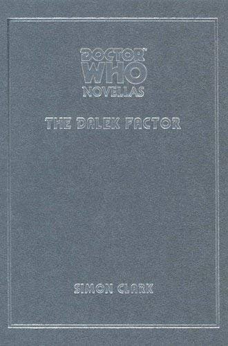 Book cover for "The Dalek Factor" by Charlie Higson
