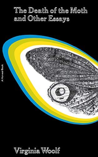 Book cover for "The Death of the Moth and Other Essays" by Virginia Woolf