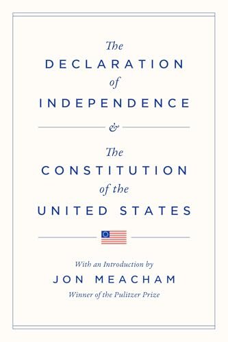 Book cover for "The Declaration of Independence and the Constitution of the United States" by Jon Meacham
