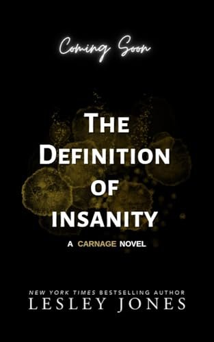 Book cover for "The Definition of Insanity" by Lesley Jones