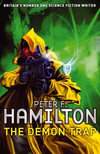 Book cover for "The Demon Trap" by Peter F. Hamilton
