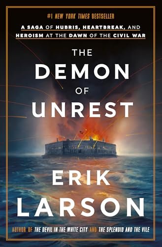 Book cover for "The Demon of Unrest" by Erik Larson