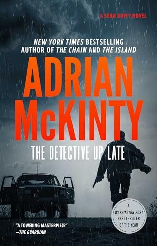 Book cover for "The Detective Up Late" by Adrian McKinty