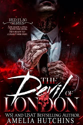Book cover for "The Devil of London" by Amelia Hutchins