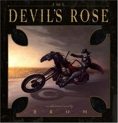Book cover for "The Devil's Rose" by Brom
