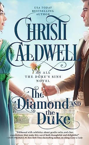 Book cover for "The Diamond and the Duke" by Christi Caldwell