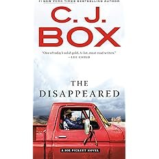 Book cover for "The Disappeared" by CJ Box