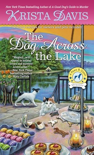 Book cover for "The Dog Across the Lake" by Krista Davis