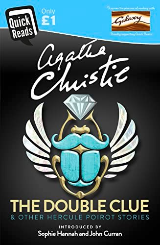 Book cover for "The Double Clue" by Agatha Christie
