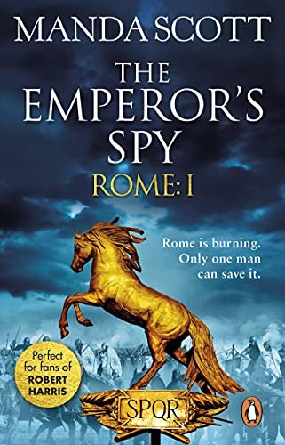 Book cover for "The Emperor's Spy" by Manda Scott