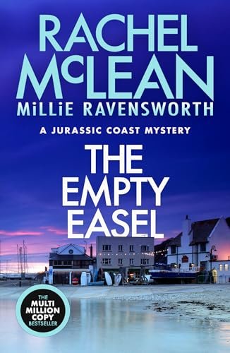 Book cover for "The Empty Easel / A Brush with Death" by Rachel McLean