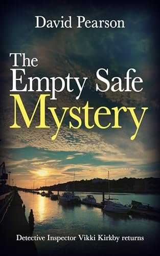 Book cover for "The Empty Safe Mystery" by David Pearson