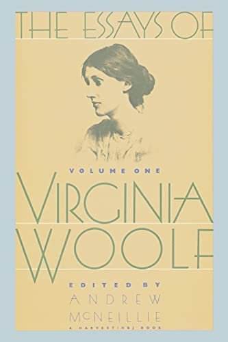 Book cover for "The Essays, Vol. 1" by Virginia Woolf