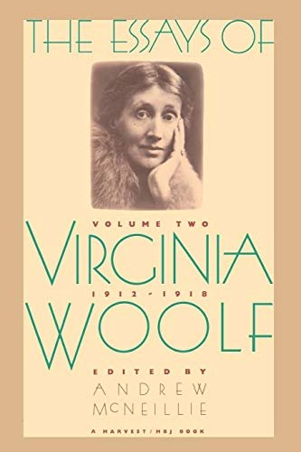 Book cover for "The Essays, Vol. 2" by Virginia Woolf