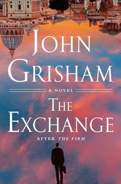 Book cover for "The Exchange" by John Grisham