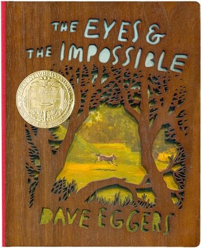 Book cover for "The Eyes and the Impossible" by Dave Eggers