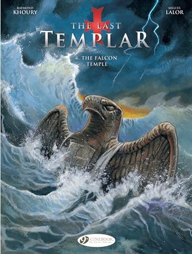 Book cover for "The Falcon Temple" by Raymond Khoury