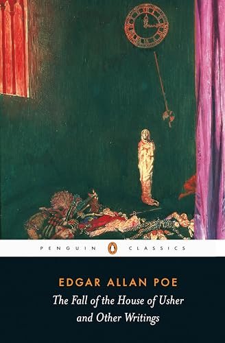 Book cover for "The Fall of the House of Usher and Other Tales" by Edgar Allan Poe