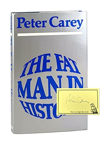 Book cover for "The Fat Man In History / Exotic Pleures" by Peter Carey